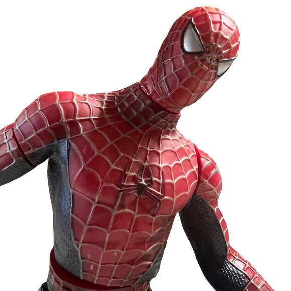 Vintage 2002 Marvel The‎ Movie Spiderman Action Figure - Picture 2 of 4